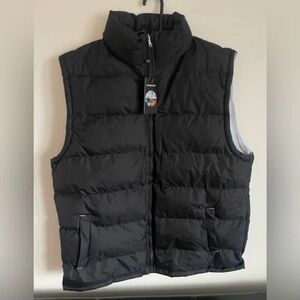 Black Puffer Vest